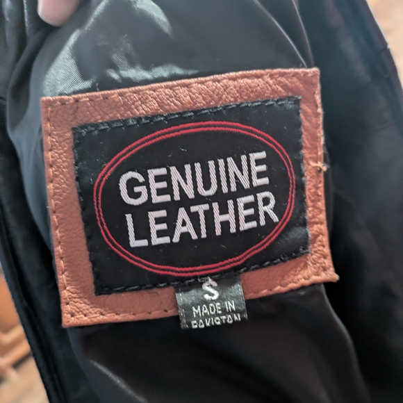 Fringe Leather Jacket with Beaded Accents - Picture 12 of 12